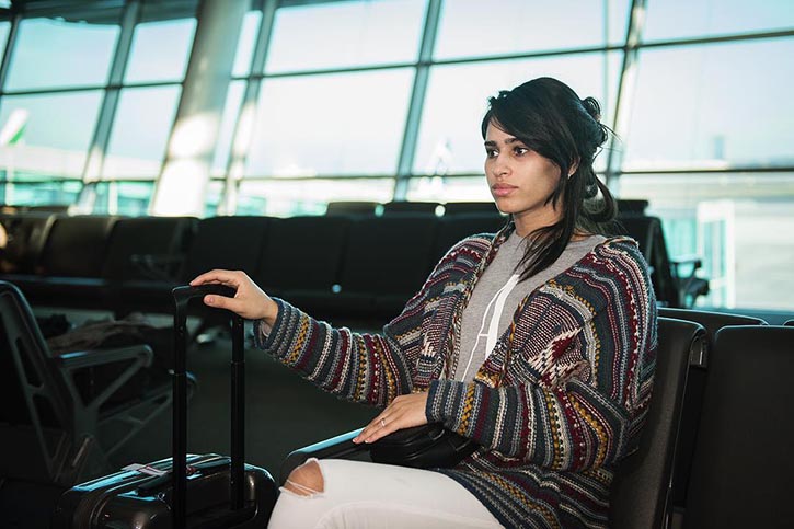 Khadija - MOROCCO - 100 faces 100 countries - 100 лиц из 100 стран в аэропорту Стамбула. Полная версия