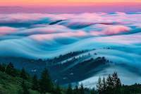 Волны тумана – самое красивое явление природы